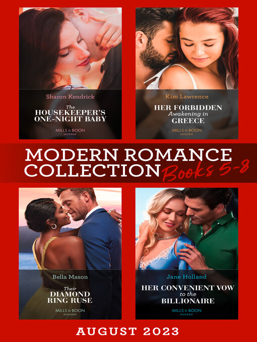 Title details for Modern Romance August 2023 Books 5-8 by Sharon Kendrick - Wait list